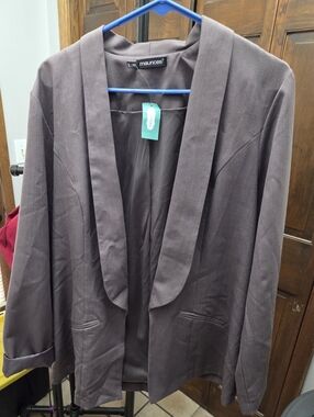 Maurices Open-Front Blazer in Dove
